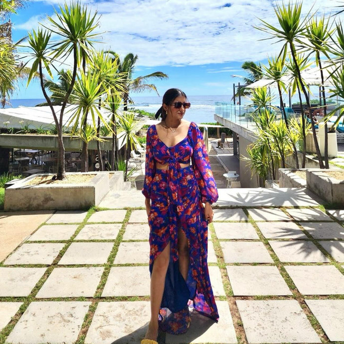 Oceanic Blue Co-ord Set